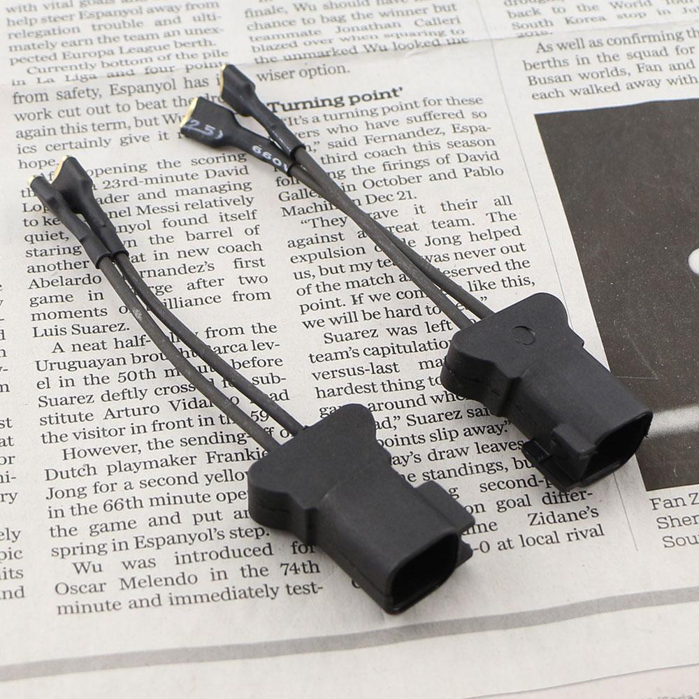 2pcs Car Speaker Horn Wire Socket Plug Connector for Ford Focus Fiesta Ecosport for Chevrolet Cruze Aveo for Buick Auto Parts