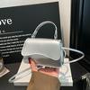 Damenhandtasche Mode Umhängetasche einfache Crossbody-Tasche kleine quadratische Tasche neue trendige einfarbige Handtasche ausländischer Stil Handytasche