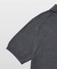 MANNERGRAM Upw Washable Cotton Polo Short Sleeve Knit Shadow Gray