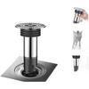 1pc Extended Shower Drain Cover Stainless Steel Unpleasant Smell Proof Drain Repairing Core For Home Improvement Hardware