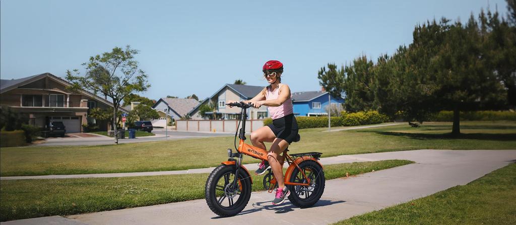 ENGWE EP-2 BOOST Electric Bike - 250W Motor, 120km Range, 20" Fat Tire E-Bike with Shimano 7-Speed