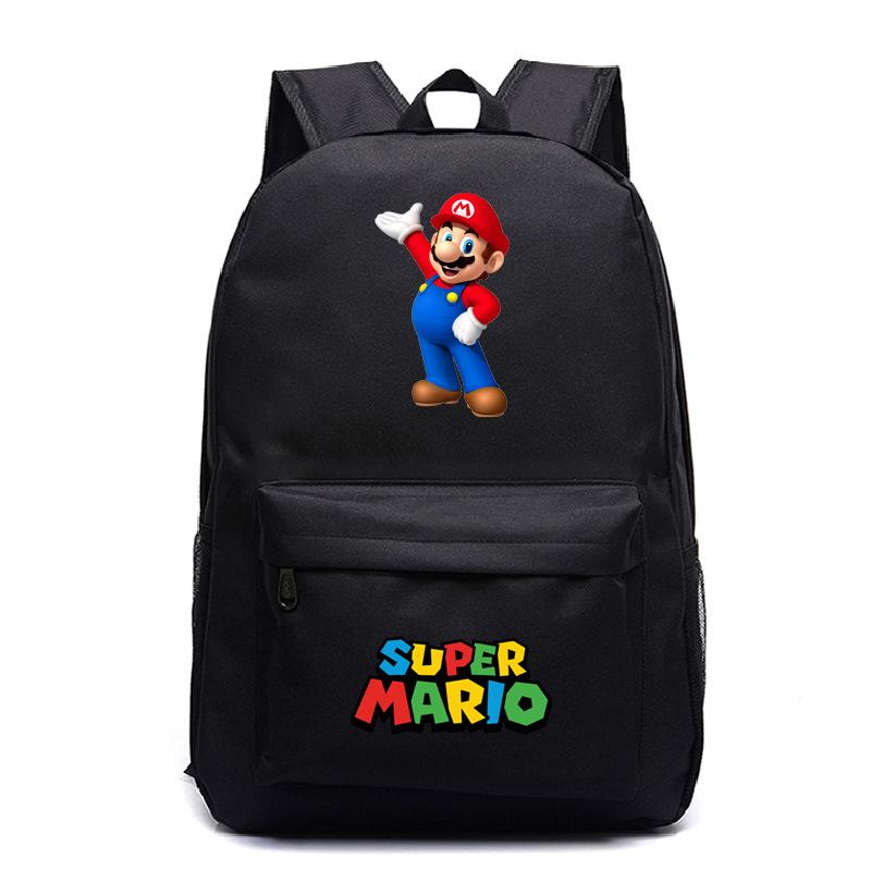 Peripheral Backpack Animation Cartoon Game Schoolbag Creative Pattern Heat Transfer Backpack
