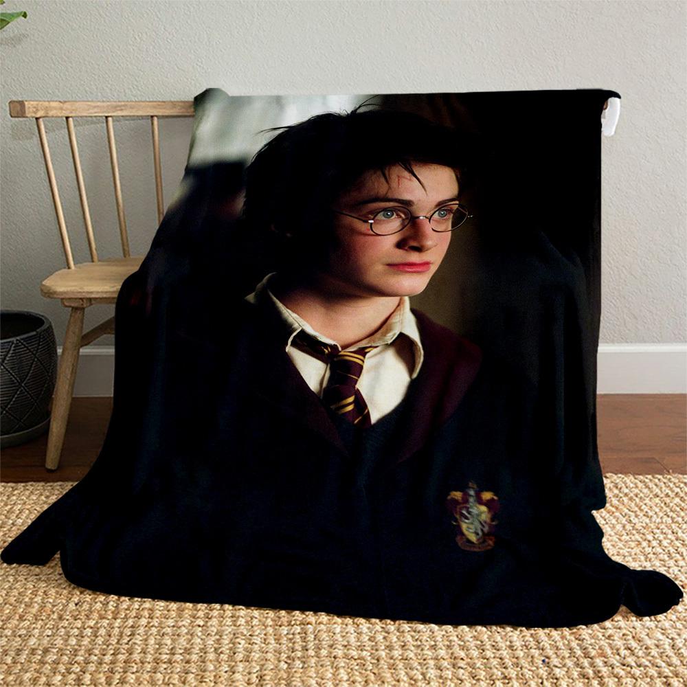 1pc Gryffindor Harry Potter Outdoor Flannel Throw Blanket All Season Soft Warmth,Home Decor 1031208
