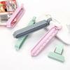 12pcs Food Bag Sealing Artifact Sealing Clip Long Snack Clip Kitchen Food Bag Preservation Sealing Machine Kitchen Accessories
