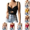 Women's Casual Sexy Tank Top With Knotted Elastic V,Neck Backless Camisole