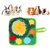 Kaninchen Futtermatte Schnüffelmatte für Kleintiere Kaninchen Spielzeug 35x35cm Haustiere Interaktive Futtermatte Leckerli Spender