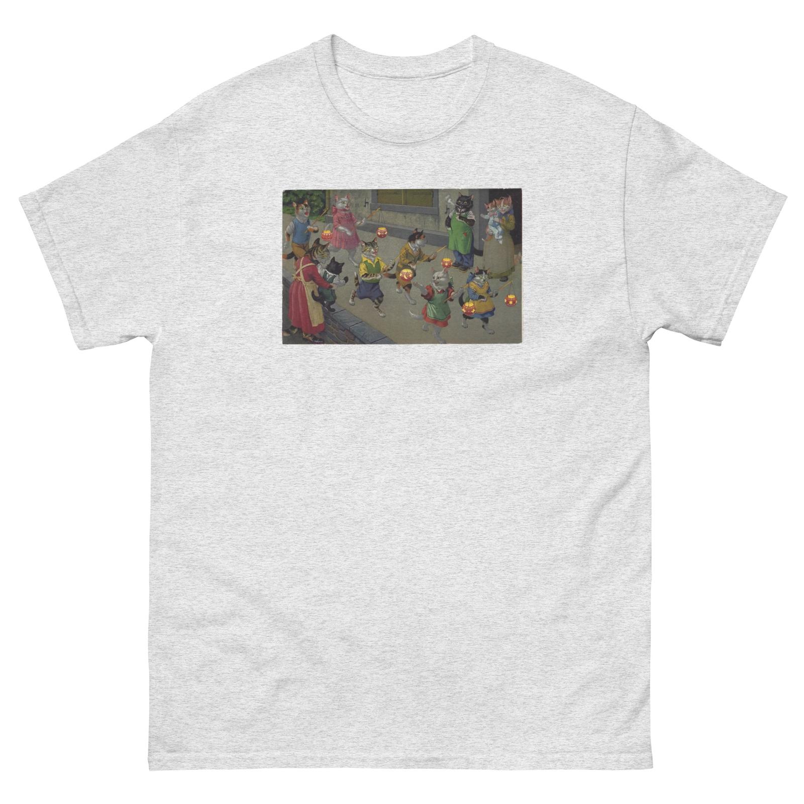 Mainzer Cat Postcards and Eugen Hartung Cats Unisex T-Shirt Mens Womens Tees Top L
