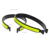 1pair ABS Reflective Trouser Clips Safety Strips Outdoor Cycling High Visibility Bicycle Pants Clip Cycling Equipment