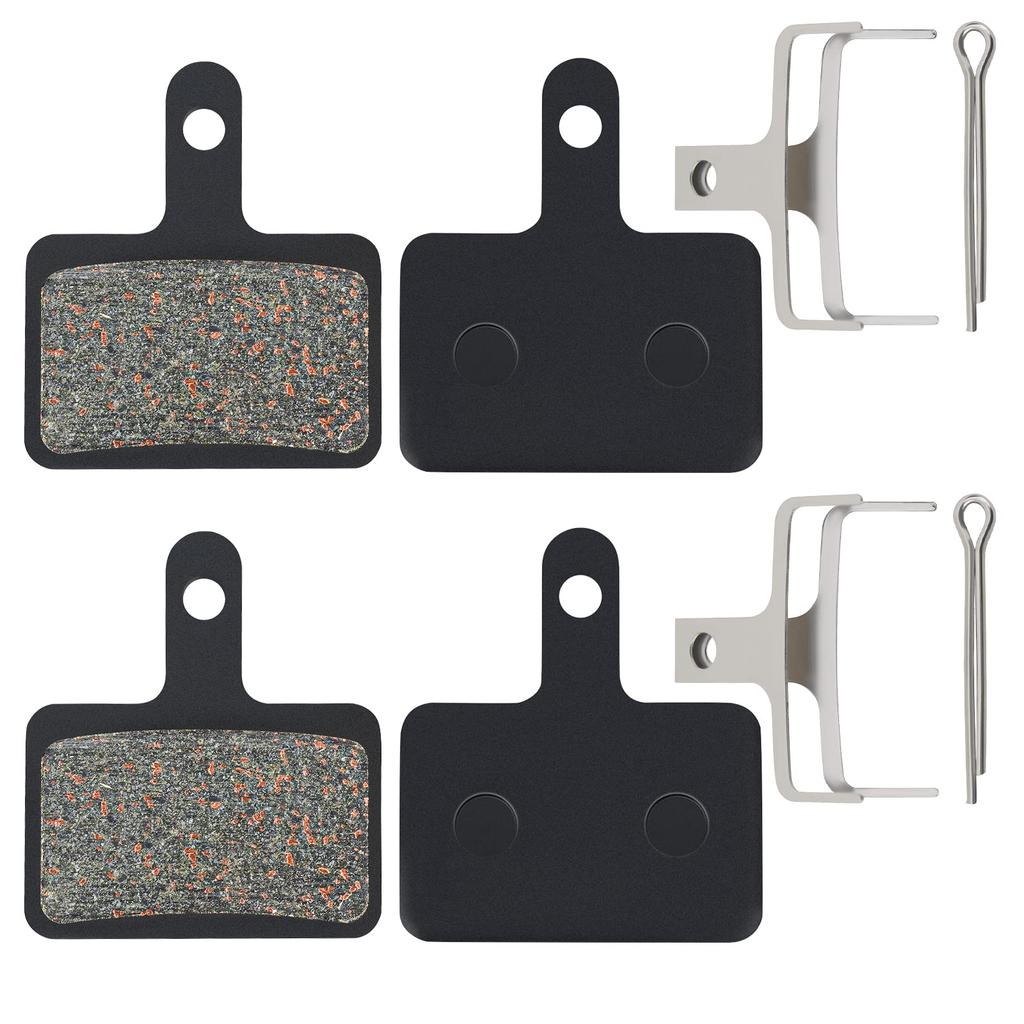 [2 Pairs/Set] Bicycle Disc Brake Pads Shimano M375 M395, M415,