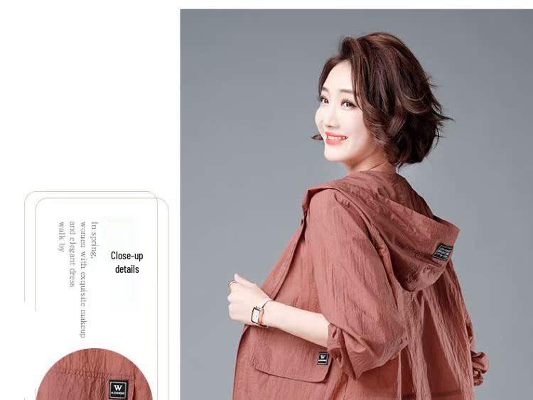 Wszechstronna Damska Kurtka Ochronna Przed Słońcem - Krótka, Oddychająca, Modna, Wiosna/Lato 2023