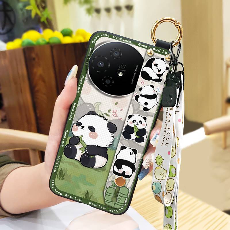 Back Cover Protective Phone Case For TCL 50 Nxtpaper 5G/50Pro Nxtpaper 5G Lanyard Anti-dust Fashion Design Silicone Ring
