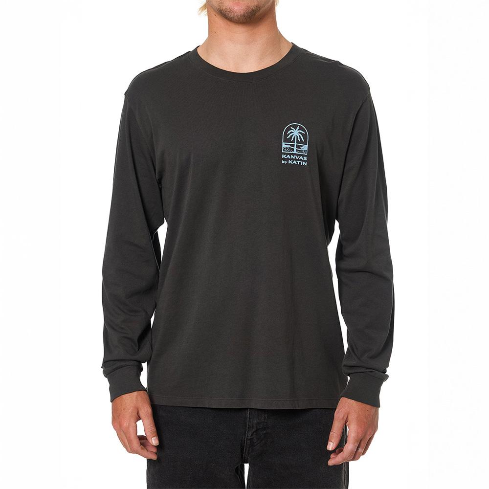 Keiteun Passage Long Sleeve T-Shirt - Black Wash
