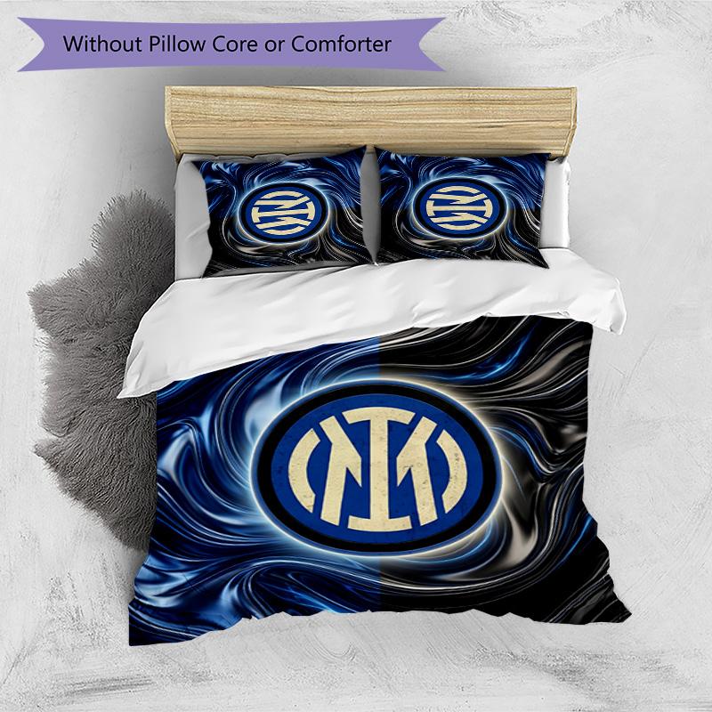 Set Biancheria da Letto 3 Pezzi con Stampa Pattern Borussia Dortmund Morbido Delicato sulla Pelle Lavabile Copripiumino e Federe Set Stagione Unica Camera da Letto