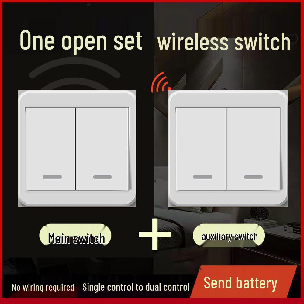 Wireless Smart Remote Master-Slave Light Switch 220V – Easy Installation