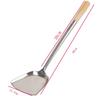 Long Handle Shovel Cooking Pot Turner Stainless Steel Spatula Turners Kitchen Cooking Utensils Cookware Tools Soup Spoon wok