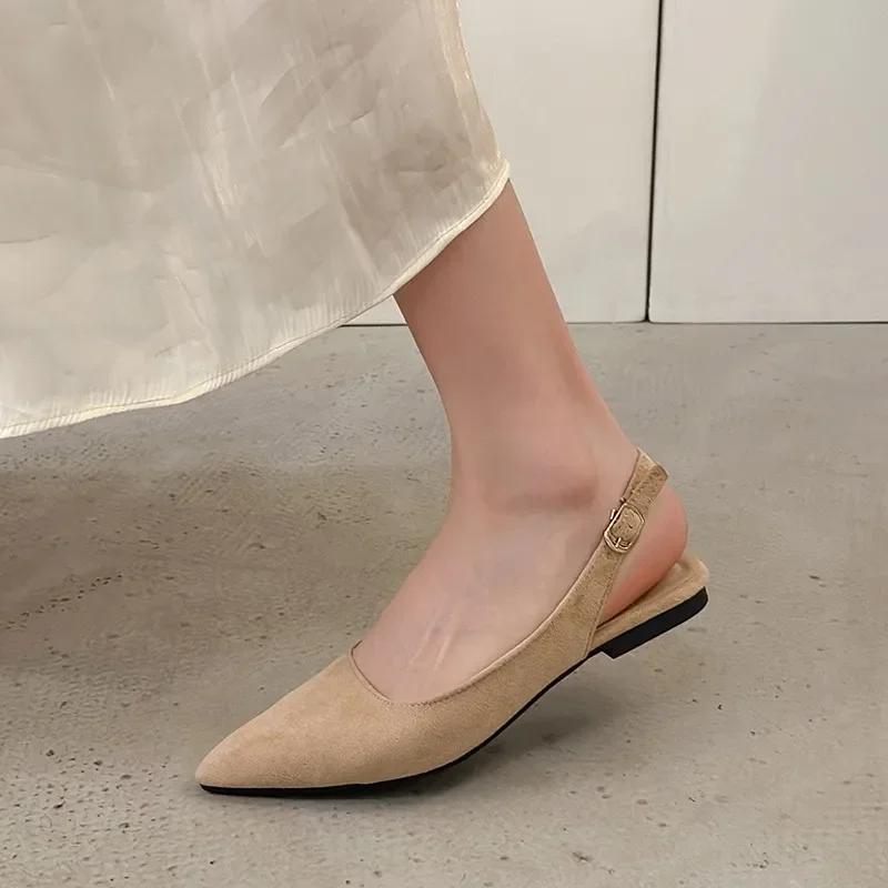 Fashion Women's Shoes 2025 New Slingbacks Women's High Heels Classics Fashion Sexy Dress Pumps Women Pointed Toe Solid Color Shoes Women