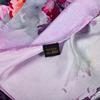 Ladies Mulberry Silk Long Scarf Wraps  Grape Flower Plus Size Silk Scarf Noble Elegant Female Shawl Cape 178*55cm Green