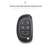 Hyundai Genuine Leather Key Case for Santa Fe, ix35, Mistra, Elantra, Reina, Veloster, Sonata
