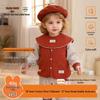 Autumn-Winter British Style Baby Vest - Thick, Warm, Lightweight, Constant Temperature