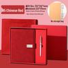 Custom A5 Loose-Leaf Business Office Notebook & Diary Set with Logo