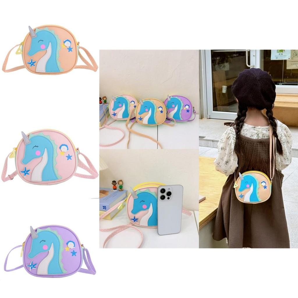Charming Kids Cute Pony Shoulder Bag For Toddlers Versatile Daily Use