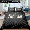 Movie Theater Duvet Cover Set Cinema Ticket Bedding Set Filmstrip Comforter Cover Bedroom Decor Bedspread Cover Full Size