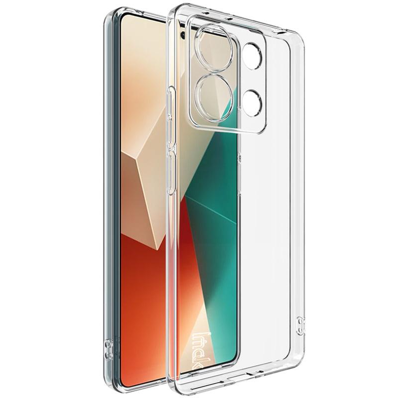 IMAK UX-5 Series for Xiaomi Redmi Note 13 5G Case TPU Transparent Anti-fall Mobile Phone Cover (Slim Style)
