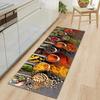 Flavoring Fruit Floor Mat Vegetable Carpet for Kitchen or Entrance Washable Non-Slip Rug Home Decor Large Size for Household Use