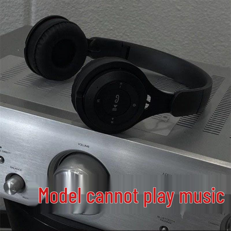 

Head-mounted Neck-hanging Decorative Earbuds: Universal High-Value Rear-hanging Crane Cedar Earphones