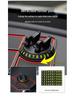 Multifunctional Anti-Slip Car Phone Holder with Concealable Parking Number Plate