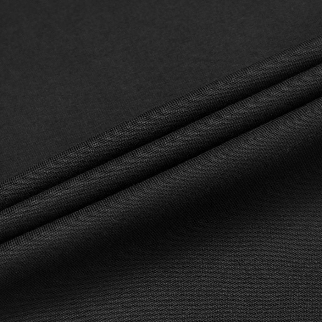 Emporio Armani EA7 FW24 Core Identity Series Solid Logo Print Cuffed Knit Joggers Men bottoms Black 8NPP66-PJVRZ-1200