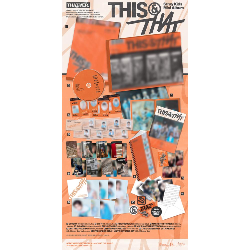 [VERLOSUNG] Stray Kids Mini-Album - This & That (Fotobuch Ver.)