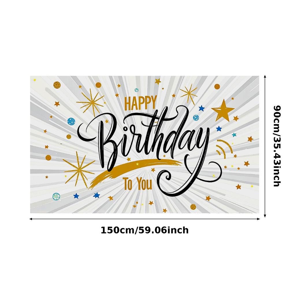 Полиэстер  Праздничный Баннер   Баннер  Баннер для Вечеринки для Фотозоны Украшение Вечеринки Праздничное Собрание