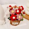 Finished Product Handmade Flower Handmade Weaving Flower Simulation Flower  Valentine's Day
