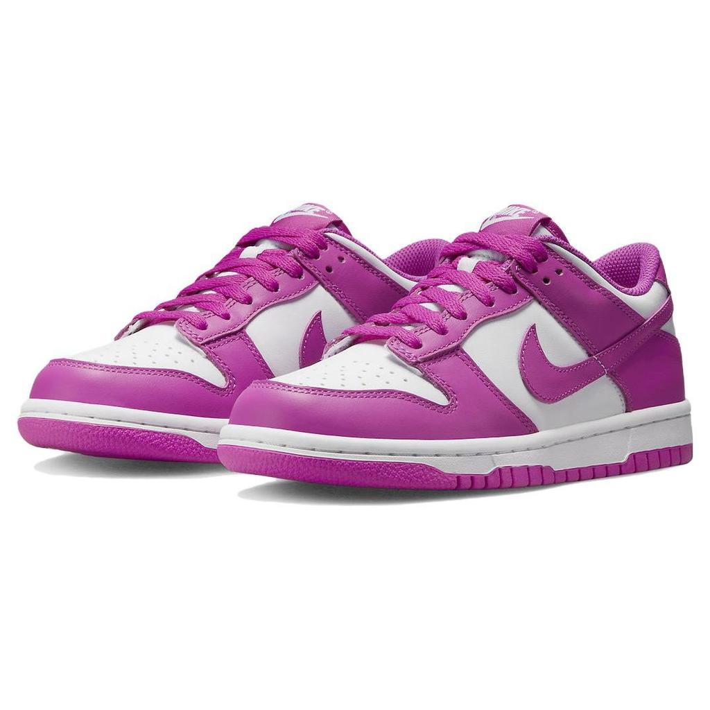 Nike Dunk Low GS Active Fuchsia Kids Sneakers Pink White FJ0704-100