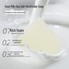 Savon Nettoyant Profond Sel Marin Écologique & Lait de Chèvre - Doux pour les Enfants & les Femmes Enceintes