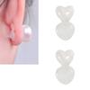 10 piezas Elevadores de Pendientes de Corazón de Silicona Amantes Traseros para Pendientes de Tuerca y Orejas Caídas Cómodas Piezas de Repuesto Seguras