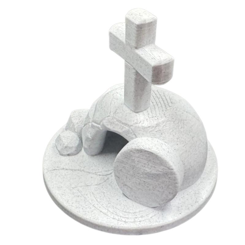 

Easters Decoration Resurrection Scene Tiered Tray Decors Religious Home Decors Crosses Empty Tomb Table Centerpieces 1
