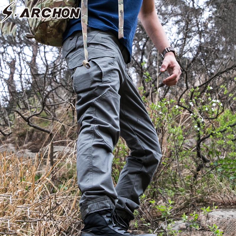 Pantalón de carga táctica militar Pantalones de estilo casual Bolsillos de  moda de combate Algodón Estiramiento Pantalón Ripstop comprar a buen precio  — entrega gratuita, reseñas reales con fotos — Joom