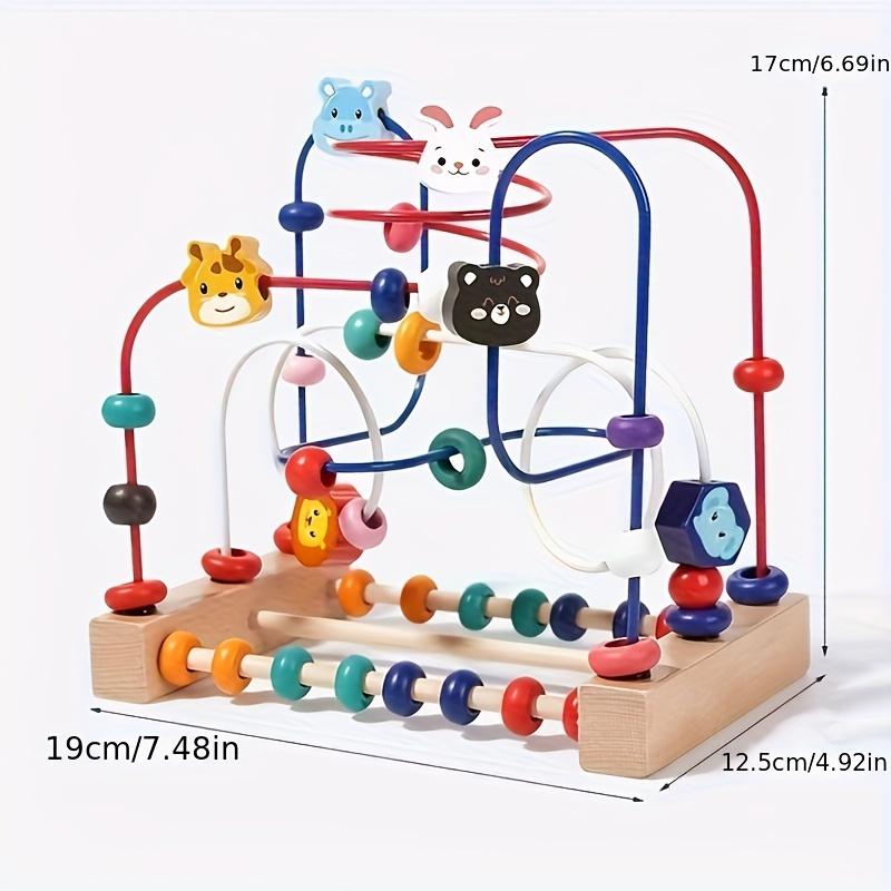 Toys for Infants, Puzzles Wrapped In Beads, Toys for Toddlers To Figure Out And Learn About The World