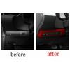 For Toyota Corolla - Matte Red Headlight Switch Control Frame Trim 1pcs