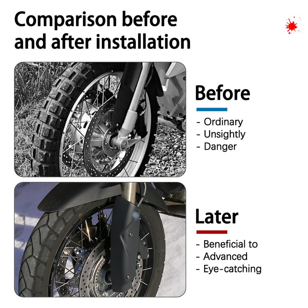 Motorcycle Front Fork Shock Absorber for R1200GS/GSA R1150GS/GSA Universal Front Fork Shock Guards Protective Cover