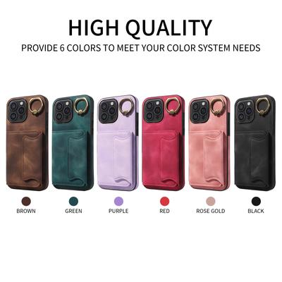 Ring Bracket Card Holder Slots Cover Phone Case for iPhone 16 Series.for iPhone 16,iPhone 16 Plus,iPhone 16 Pro,iPhone 16 Pro Max