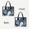 Gothic Pattern Shoulder Bag Casual Daily Tote Handbag for Commute Shopping