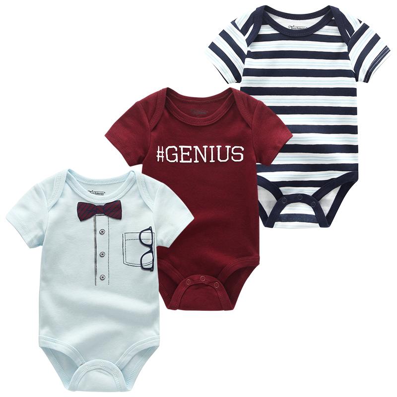 Baby Clothes Short Sleeve Cotton Baby Girl Clothes O-neck Cartoon Infantil Baby Boy Clothes Newborn Toddlers Jumpsuits Pajama Clothing Roupas De Bebe
