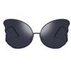 Klassische Sonnenbrille für Damen (2019) mit Retro-Oversize-Cat-Eye-Form und Vintage-Charme