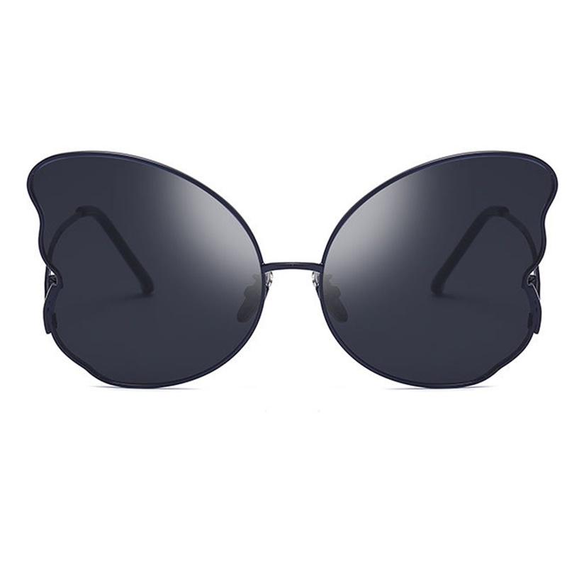 Klassische Sonnenbrille für Damen (2019) mit Retro-Oversize-Cat-Eye-Form und Vintage-Charme