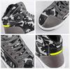Motorcycle Riding Protective Camouflage Boots, Shoes, Shoes, Sports, Casual, Breathable, Abrasion-Resistant, Non-Slip (Size 26, Gray) [Used]