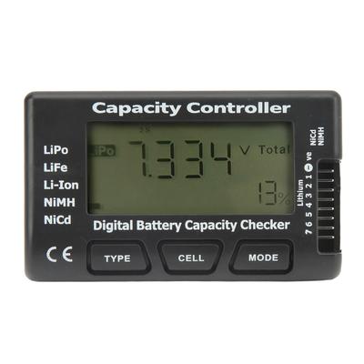 Contrôleur de Capacité de Batterie Testeur de Tension Compteur à Affichage Numérique pour Li-ion NiCd NiMH