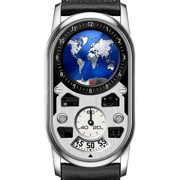 Benly Watch Planet Dashboard Leather Belt